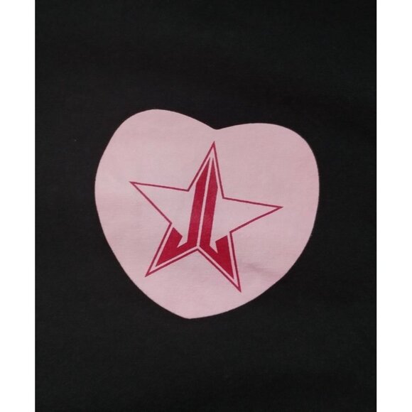 Size Large Jeffree Star Cosmetics Candy Hearts Valentines Exclusive Black T-Shir - Picture 3 of 5